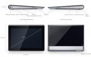 Sony Tablet S - Especificaciones