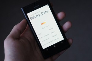 Windows Phone - Battery Status Windows Phone - Battery Status