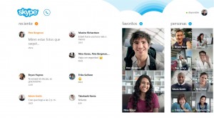 Skype para Windows 8 - Mensajes y llamadas recientes