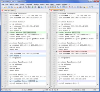 Notepad++ Compare
