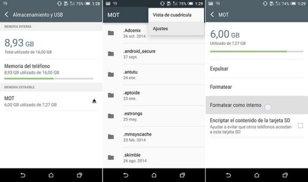 formatear tarjeta de memoria sd android formatear tarjeta de memoria sd android