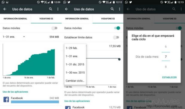 que aplicacion consume mas datos en androoid